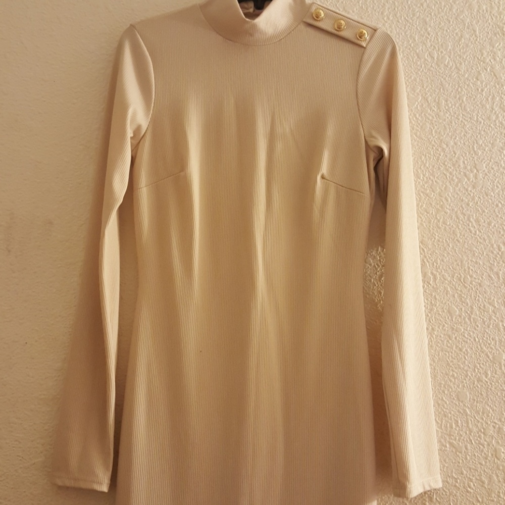 Taupe dress